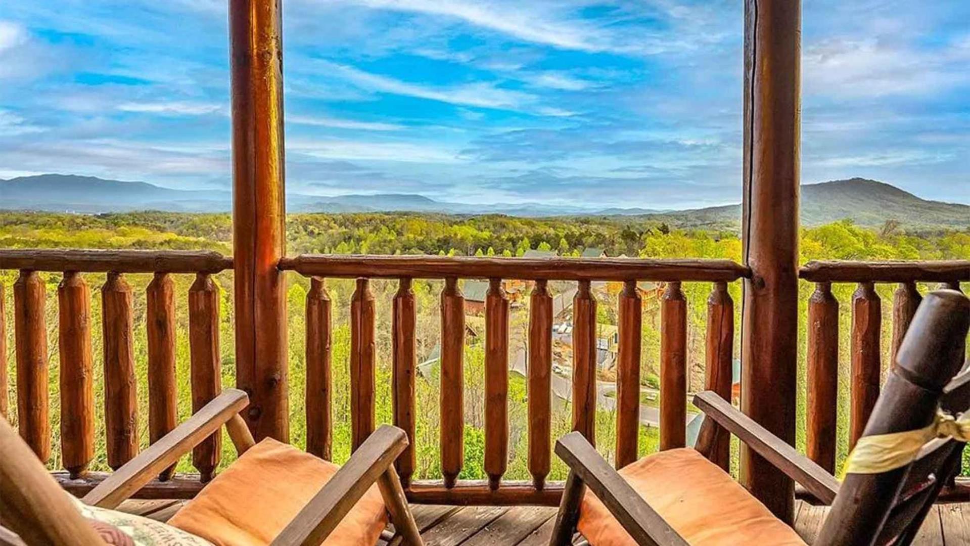 비둘기 포지 New Majestic 5 Star Amazing View, Pool, Hot Tub! 빌라 외부 사진